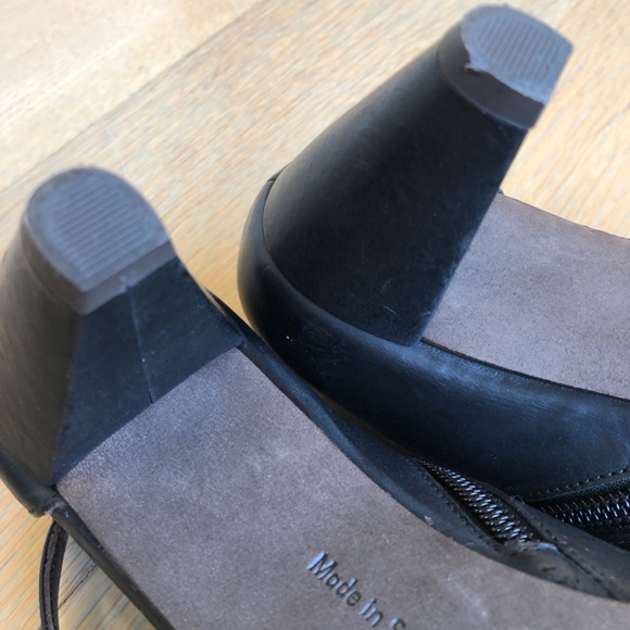 COCLICO Black Leather Heels - Picture 10 of 11